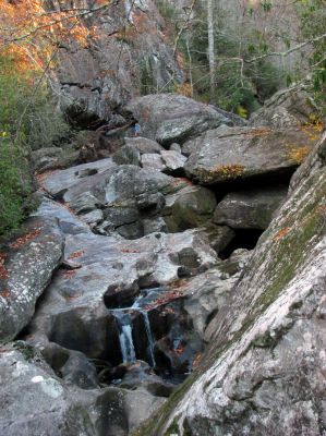 Tyler at granny`s Pantry Falls 
