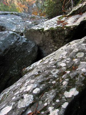 I went under all this ! 
