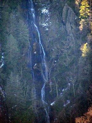 Buckeye Falls as seen from Chigger Ridge - Taken 3-12-2011
