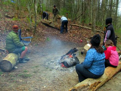 Moving the log,,, 
