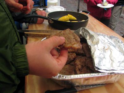 Yeah, steaks, medium,, yum,, 
