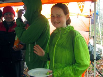 Always smiles at the gap. 
