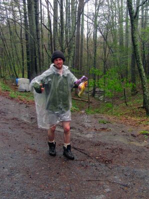 'Survivor' is now 'Condom Man' . And I thought Bol'Dar was the only one who did that at the gap,, 
