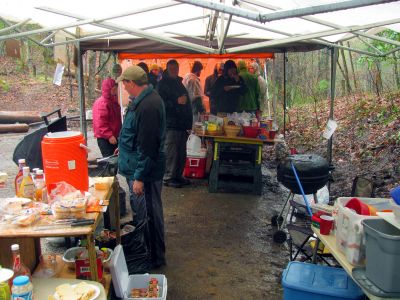 OX flipping Bubba Burgers on Sunday,, 
