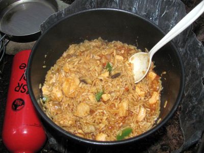 RAT supper on first night 
