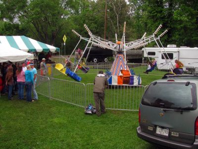 Kiddie Ride at the park in Damascus
