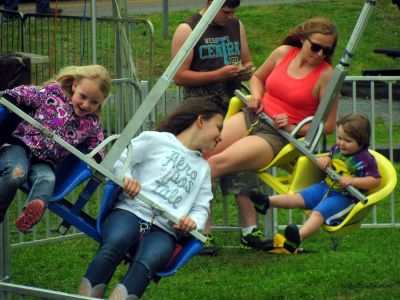 Kids enjoying life at Trail Days 
