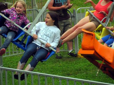 Kids enjoying life at Trail Days 
