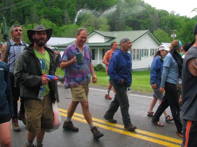 Diamond Doug (former thru-hiker and fellow friend and trail maintainer)
