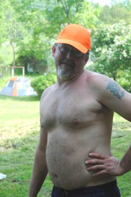 Hoppy (showing his feminine side) 
