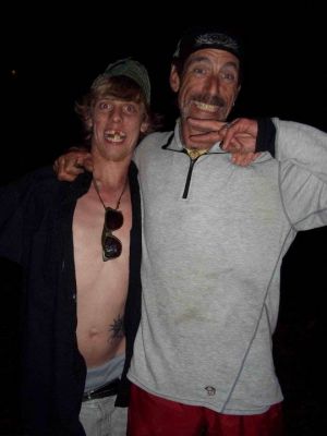 Treadway and his son Dylan
