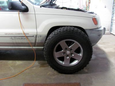 The new rims/tires I am going to use after it is lifted 
