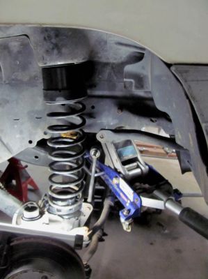 New isolators and spacer installed 
