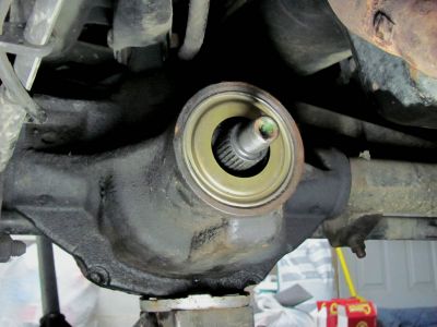 new oil seal installed on front diff
