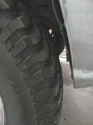 Here you can see how close the front ones are to front bumper 
