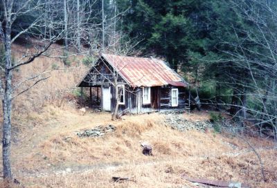 Lost Cove
Old house in Lost Cove  (taken in late 80`s)
