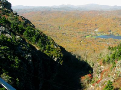 View from the mile high swinging bridge taken 10-19-2012
