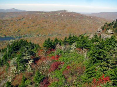 View from the mile high swinging bridge taken 10-19-2012
