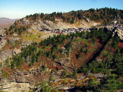 View from the mile high swinging bridge taken 10-19-2012
