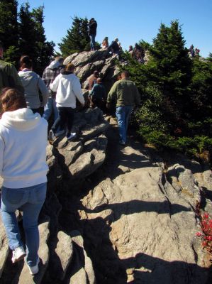 View from the mile high swinging bridge taken 10-19-2012
