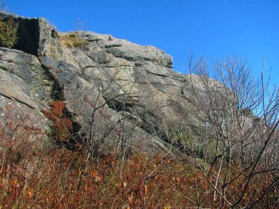 Rocks on Sam Knob Taken 10-22-2014
