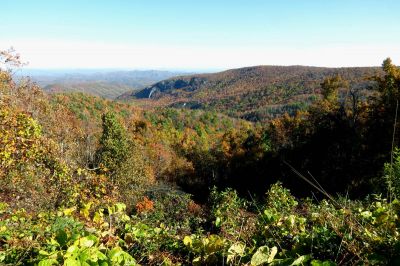 As seen from the Blue Ridge Parkway taken 10-19-2012
