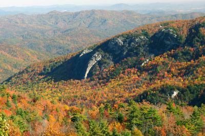 As seen from the Blue Ridge Parkway taken 10-19-2012
