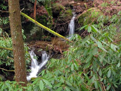  Cascades found above Birchfield Camp Branch Falls Taken 2-3-2012
