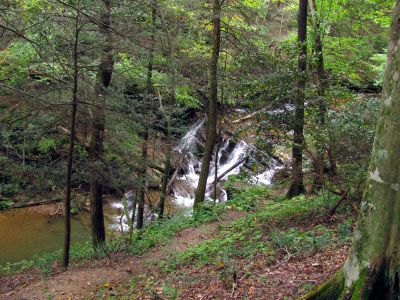 Cascades found above Abrams Falls  Taken 9-16-2011
