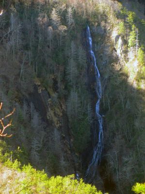 Buckeye Falls as seen from Chigger Ridge - Taken Feb 22- 2014

