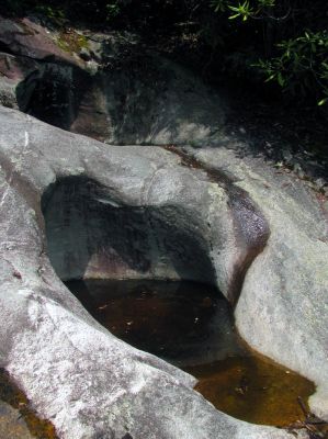Potholes at top of the falls Taken 6-13-2012
