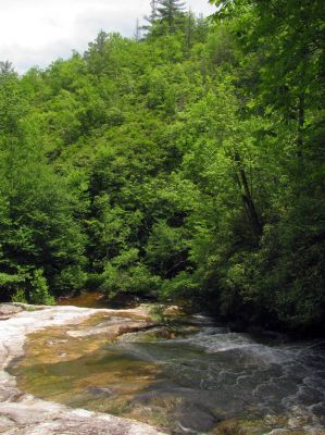 Looking down the falls Taken 6-13-2012

