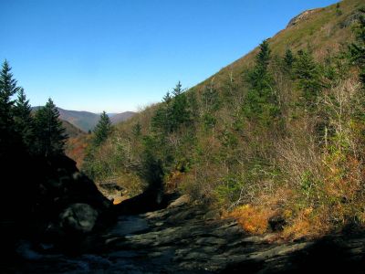 View from Waterfalls on Flat Laurel Creek - Taken 10-22-2014
