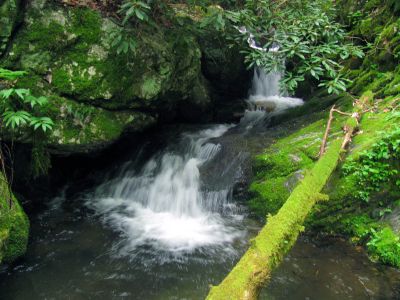 Small falls and cascades located just below Josiah Falls Taken 5-2-2013
