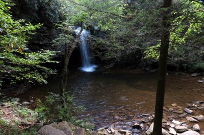 Upper Falls on Little Stony Creek Taken 9-25-2014

