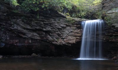 Upper Falls on Little Stony Creek Taken 9-25-2014
