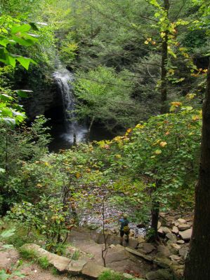 Upper Falls on Little Stony Creek Taken 9-25-2014
