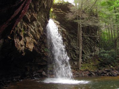 Upper Falls on Little Stony Creek Taken 9-25-2014
