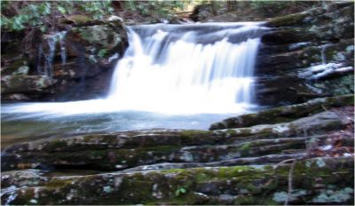 Red Fork Cascades
Above falls (taken 1-28-2010)
