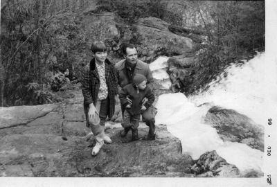 Red Fork Falls Vintage 1966
My dad, sister and I at the rooster-tail
