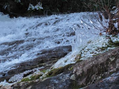 Red Fork Falls
upper part of main falls(taken 1-28-2010)

