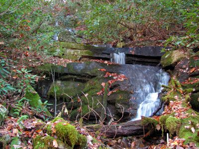 Sulphur Spring Branch Falls  (middle)
Middle falls.
