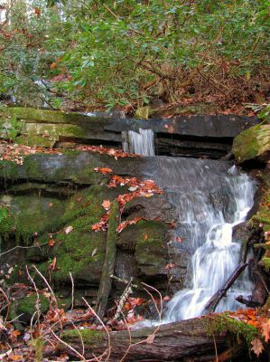 Sulphur Spring Branch Falls  (middle)
Middle falls.

