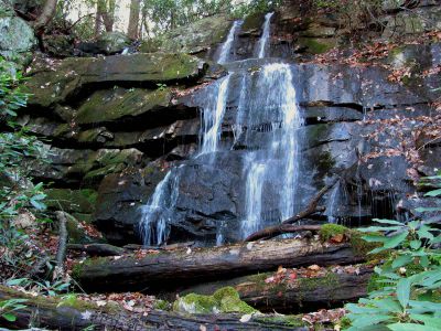Sulphur Spring Branch Falls  (upper)
Upper falls.
