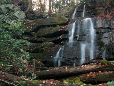 Sulphur Spring Branch Falls  (upper)
Upper falls.
