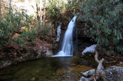 Upper upper upper Dick Creek Falls Taken 11-22-2014 

