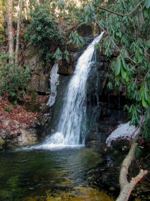 Upper upper upper Dick Creek Falls - Taken 11-22-2014
