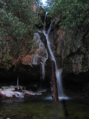 Upper upper Dick Creek Falls - Taken 11-22-2014
