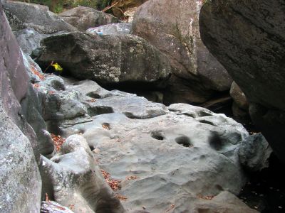 if you can see John, you can tell just how large these rock formations are ! 

