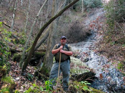 Delsatch (Chigger Branch) Falls
RAT at the base of the falls  Taken 11-22-2010
